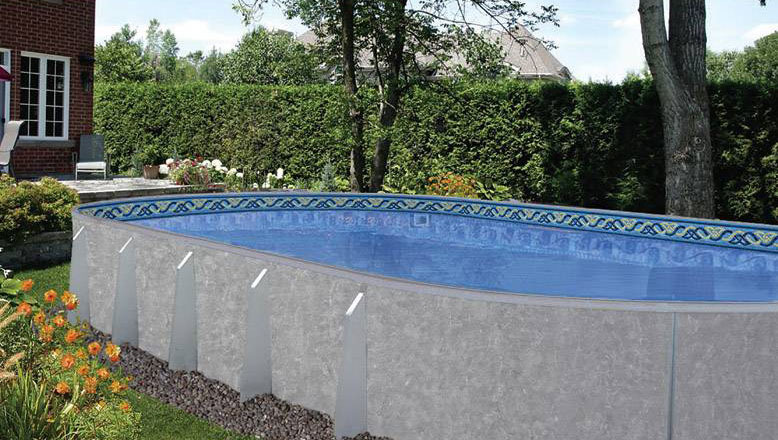 Ecotherm 12 X 24 Oval Pool Only - CLEARANCE SAFETY COVERS